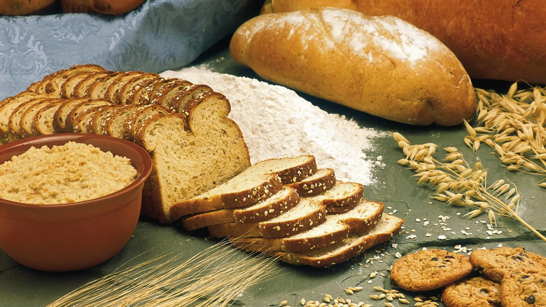 Diversos tipos de panes tradicionales.