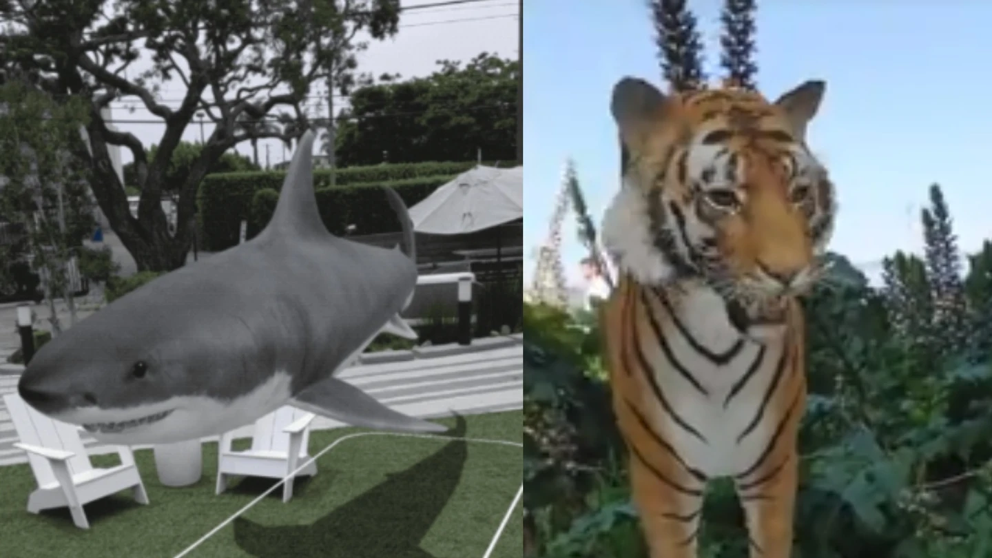Búsuqedas animales en realidad aumentada Búsuqedas animales en realidad aumentada