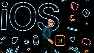 iOS 13 en la keynote de Apple