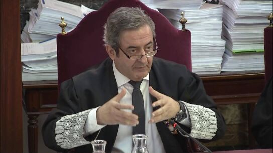 El fiscal Javier Zaragoza durante el juicio del 'proc&eacute;s'.