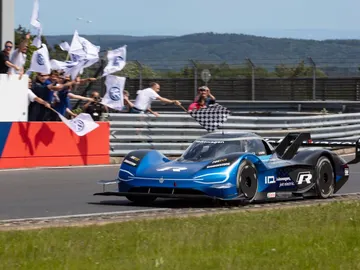 Volkswagen ID R en Nordschleife Volkswagen ID R en Nordschleife