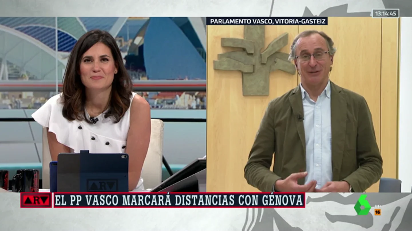Alfonso Alonso, presidente del PP vasco Alfonso Alonso, presidente del PP vasco