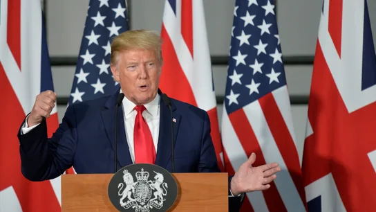El presidente de Estados Unidos, Donald Trump El presidente de Estados Unidos, Donald Trump