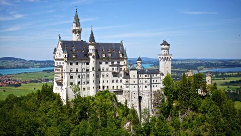 Castillo de Neuschwanstei, Baviera