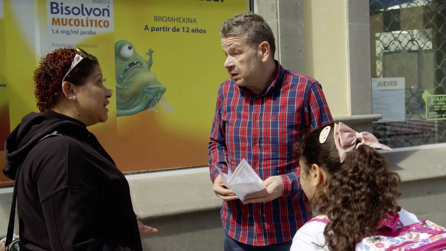Alberto Chicote habla con una madre Alberto Chicote habla con una madre