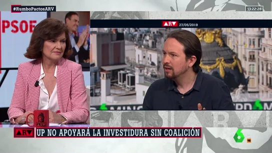 La vicepresidenta del Gobierno, Carmen Calvo La vicepresidenta del Gobierno, Carmen Calvo