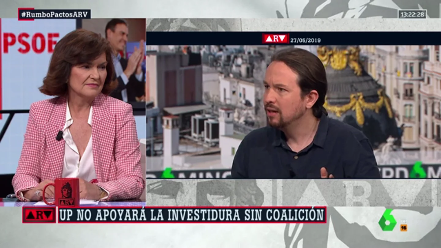 La vicepresidenta del Gobierno, Carmen Calvo La vicepresidenta del Gobierno, Carmen Calvo
