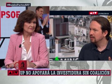 La vicepresidenta del Gobierno, Carmen Calvo La vicepresidenta del Gobierno, Carmen Calvo