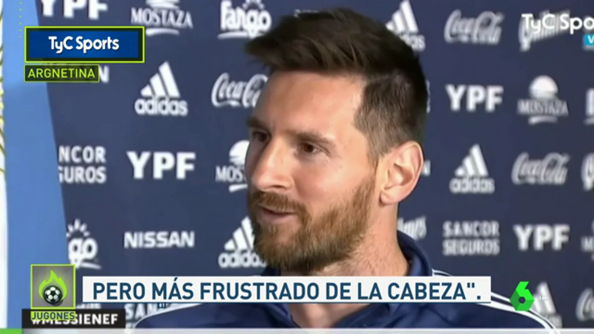 Leo Messi: "Terminé la temporada más cansado y frustrado desde la cabeza que desde lo físico"
