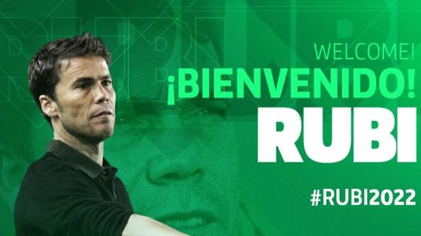 Rubi, nuevo entrenador del Betis Rubi, nuevo entrenador del Betis