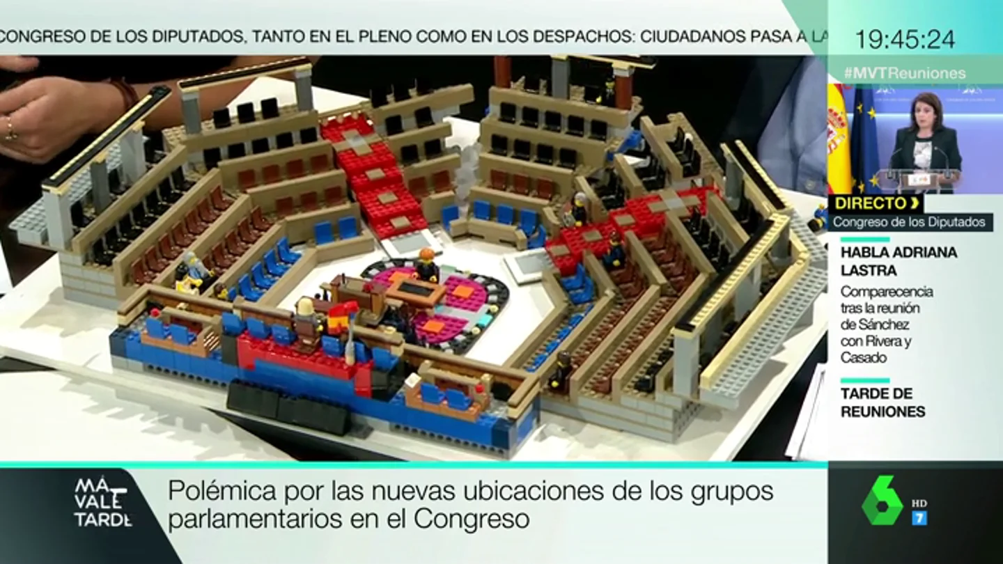 Polémica por las nuevas ubicaciones de los grupos parlamentarios en el Congreso Polémica por las nuevas ubicaciones de los grupos parlamentarios en el Congreso