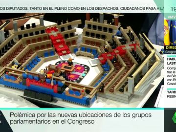 Polémica por las nuevas ubicaciones de los grupos parlamentarios en el Congreso Polémica por las nuevas ubicaciones de los grupos parlamentarios en el Congreso