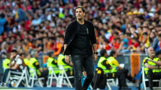 El seleccionador sustituto de Luis Enrique, Robert Moreno. El seleccionador sustituto de Luis Enrique, Robert Moreno.