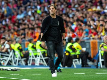 El seleccionador sustituto de Luis Enrique, Robert Moreno. El seleccionador sustituto de Luis Enrique, Robert Moreno.