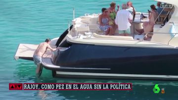 Las vacaciones en Ibiza de Rajoy