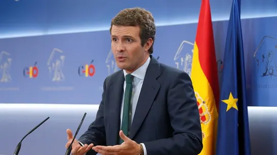 El líder del PP, Pablo Casado El líder del PP, Pablo Casado