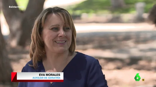 La denuncia de Eva Morales, auxiliar de geriatría: "No somos máquinas, hemos perdido observarlos" La denuncia de Eva Morales, auxiliar de geriatría: "No somos máquinas, hemos perdido observarlos"
