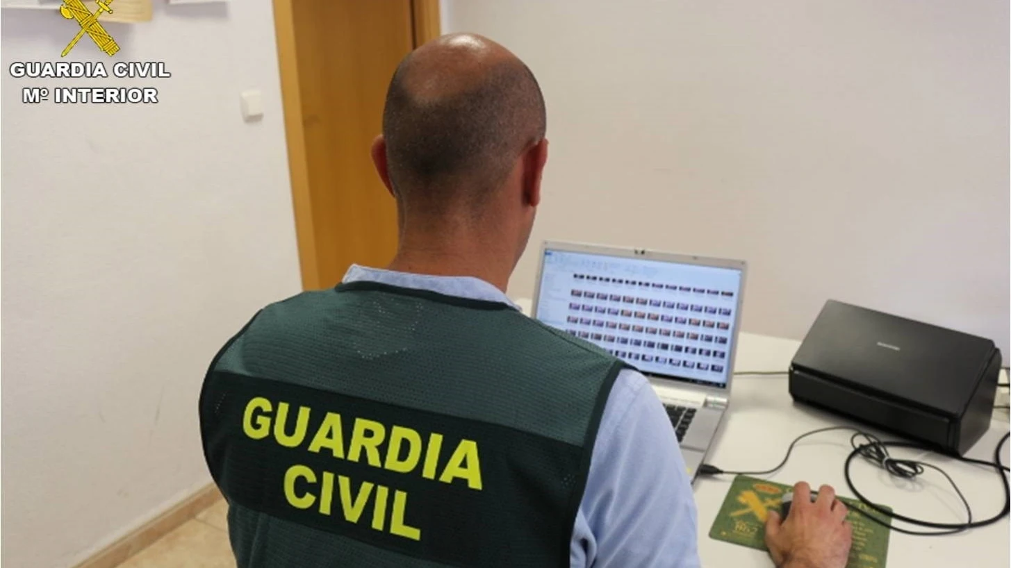 Un agente de la Guardia Civil.