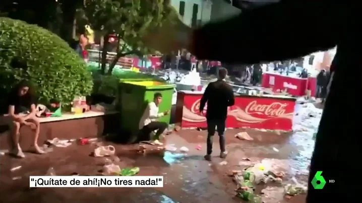 Pelea a botellazos en Getafe