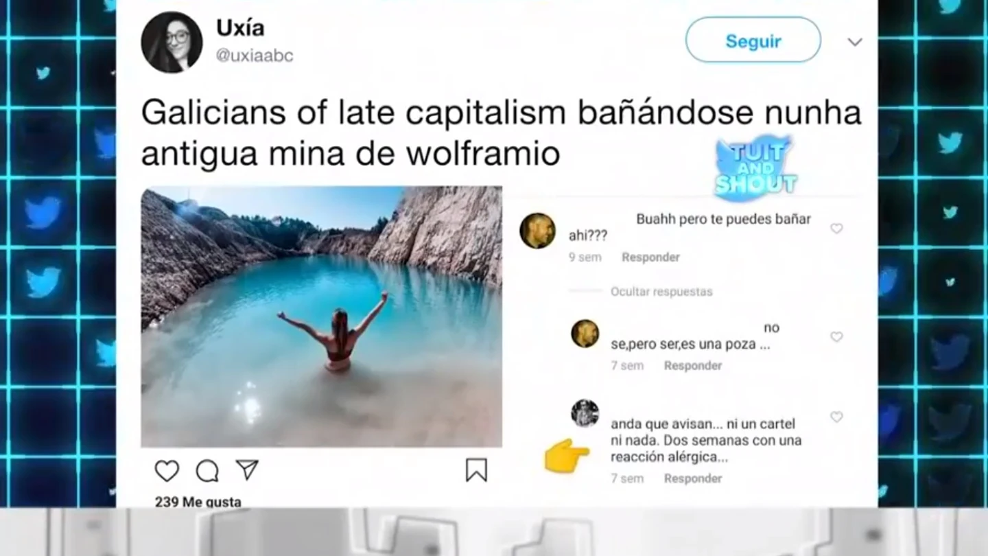 Monte meme, el paradisiaco (y peligroso) lago turquesa gallego que oculta un efecto Chernobyl Monte meme, el paradisiaco (y peligroso) lago turquesa gallego que oculta un efecto Chernobyl