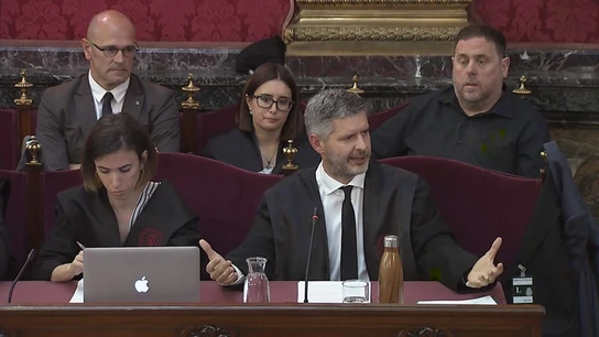 Imagen tomada de la señal institucional del Tribunal Supremo de Andreu Van Den Eynde Imagen tomada de la señal institucional del Tribunal Supremo de Andreu Van Den Eynde