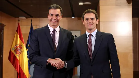 Pedro Sánchez y Albert Rivera Sánchez y Rivera