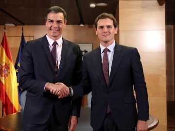 Pedro Sánchez y Albert Rivera Pedro Sánchez y Albert Rivera