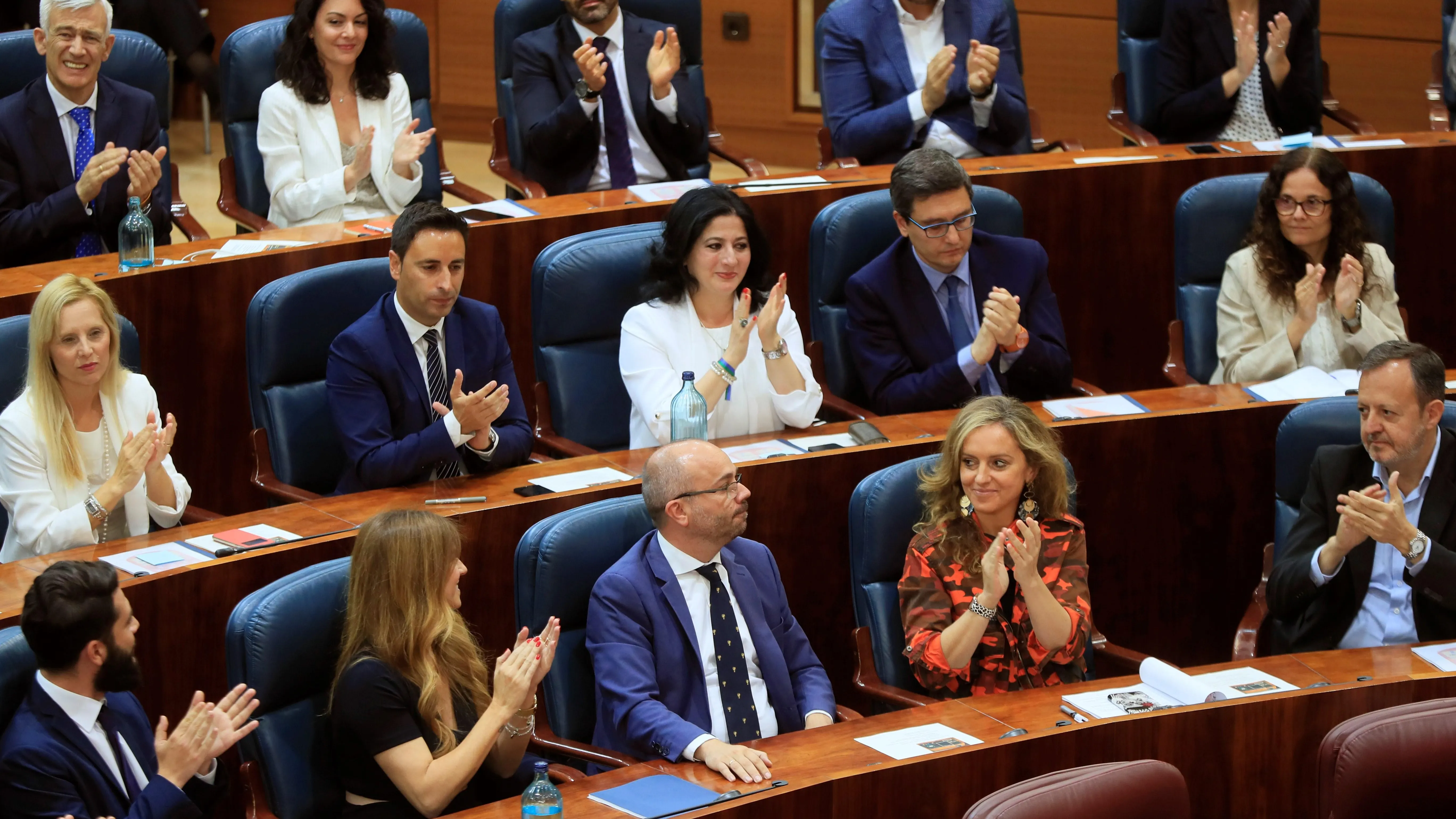 Juan Trinidad, de Ciudadanos, presidente de la Asamblea de Madrid