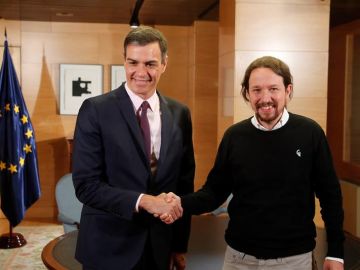 Pedro Sánchez y Pablo Iglesias Pedro Sánchez y Pablo Iglesias