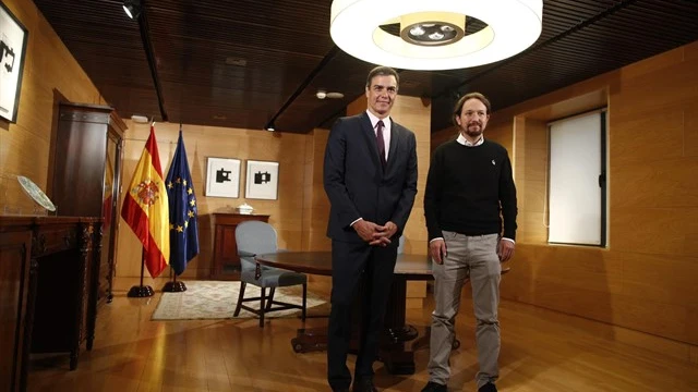 Pedro Sánchez y Pablo Iglesias