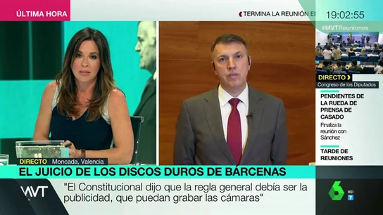 Joaquim Bosch, sobre la prohibición de televisar el juicio de los ordenadores de Bárcenas: "Los partidos deberían de ser trasparentes y no esconderse" Joaquim Bosch, sobre la prohibición de televisar el juicio de los ordenadores de Bárcenas: "Los partidos deberían de ser trasparentes y no esconderse"