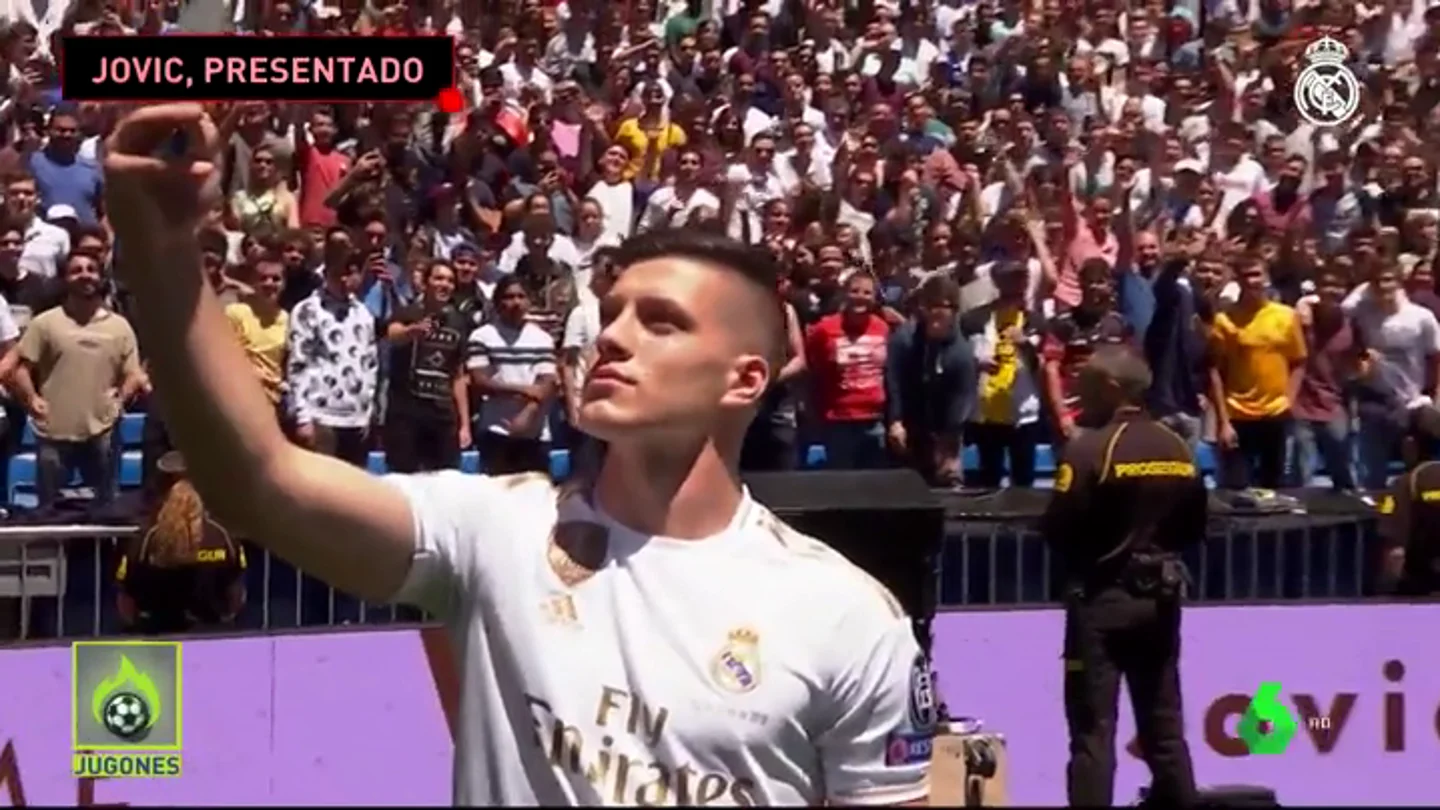 Jovic, presentado Jovic, presentado