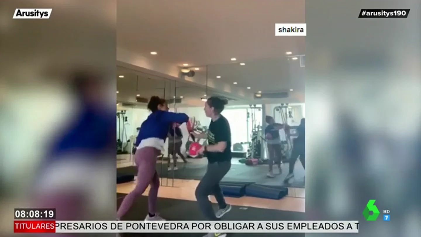 Shakira saca su lado más salvaje: así de duro entrena junto a una cinturón negro Shakira saca su lado más salvaje: así de duro entrena junto a una cinturón negro