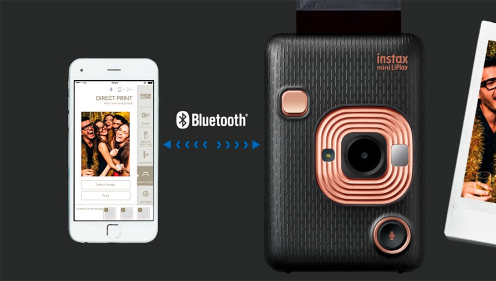 Podemos conectar Fuji Mini LiPlay mediante bluetooth