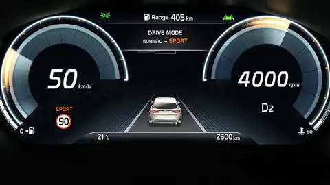 Instrumentación digital de KIA Instrumentación digital de KIA