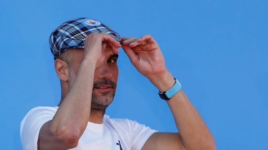 Pep Guardiola, entrenador del Manchester City Pep Guardiola, entrenador del Manchester City