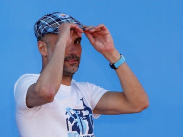Pep Guardiola, entrenador del Manchester City Pep Guardiola, entrenador del Manchester City