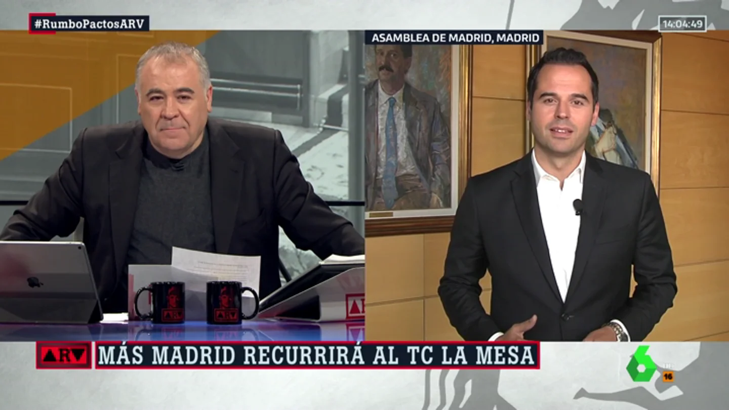 Aguado (Cs) insiste en que no aceptará a Vox en el Gobierno de la Comunidad de Madrid: "No es negociable" Aguado (Cs) insiste en que no aceptará a Vox en el Gobierno de la Comunidad de Madrid: "No es negociable"