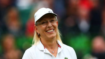 La extenista Martina Navratilova