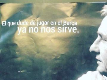 El mensaje de Abidal en su cuenta de Instagram El mensaje de Abidal en su cuenta de Instagram