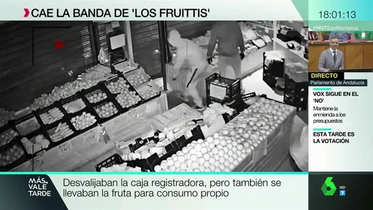 Detienen en Madrid a 'Los fruittis', la banda de jóvenes especializada en robar fruterías Detienen en Madrid a 'Los fruittis', la banda de jóvenes especializada en robar fruterías