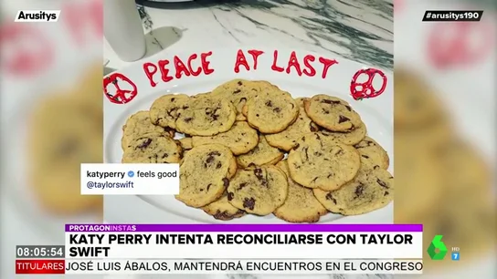 Katy Perry y Taylor Swift, ¿de nuevo amigas?: el dulce mensaje que podría poner fin a su polémica enemistad Katy Perry y Taylor Swift, ¿de nuevo amigas?: el dulce mensaje que podría poner fin a su polémica enemistad