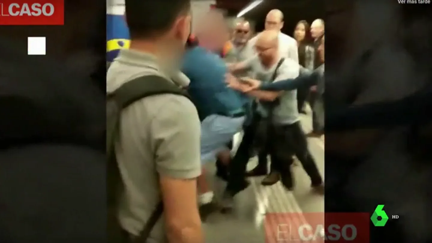 Agresión a un carterista Agresión a un carterista