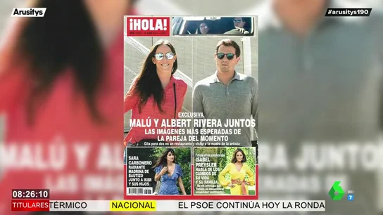 Albert Rivera y Malú: estas son las esperadas imágenes de la pareja del momento Albert Rivera y Malú: estas son las esperadas imágenes de la pareja del momento