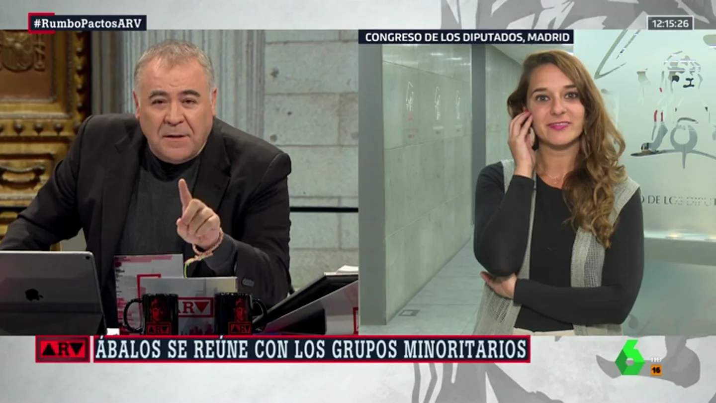 Noelia Vera define qué es y cómo funcionaría un Gobierno de cooperación para Podemos: "Que cada uno use la fórmula con la que se sienta más cómodo" Noelia Vera define qué es y cómo funcionaría un Gobierno de cooperación para Podemos: "Que cada uno use la fórmula con la que se sienta más cómodo"