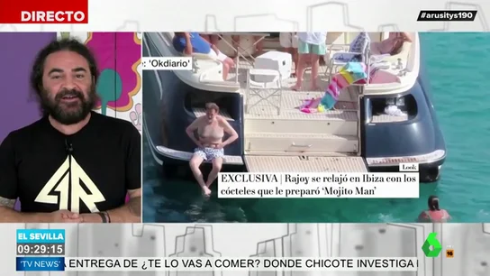 La reflexión de El Sevilla sobre las vacaciones de Rajoy en Ibiza La reflexión de El Sevilla sobre las vacaciones de Rajoy en Ibiza