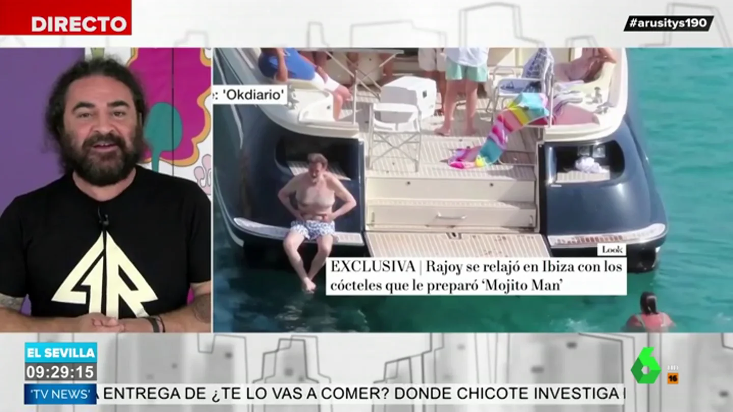 La reflexión de El Sevilla sobre las vacaciones de Rajoy en Ibiza La reflexión de El Sevilla sobre las vacaciones de Rajoy en Ibiza