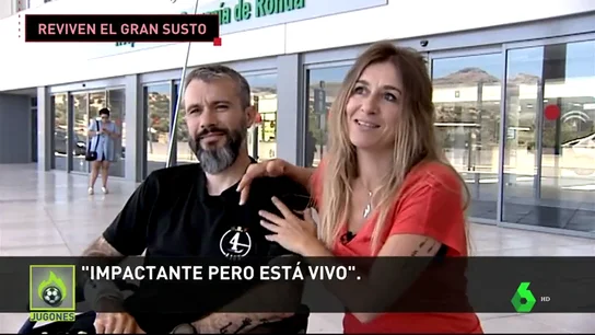 El paracaidista accidentado en Ronda revive su duro golpe: "Elegí la mejor opción para no morir" El paracaidista accidentado en Ronda revive su duro golpe: "Elegí la mejor opción para no morir"