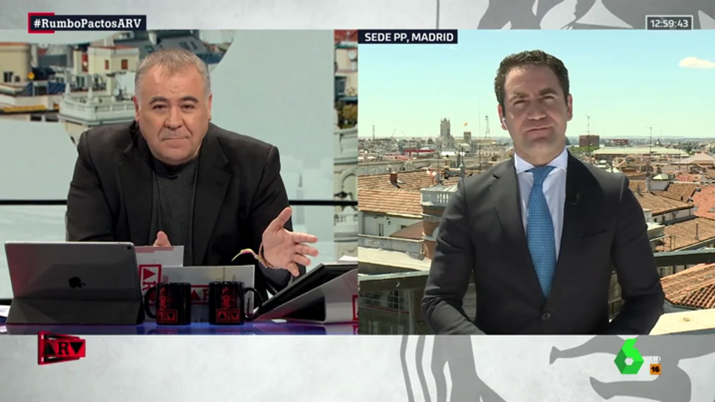 García Egea (PP), sobre Cs y Vox: "Tenemos que entendernos para que el Ayuntamiento de Madrid sea de libertad" García Egea (PP), sobre Cs y Vox: "Tenemos que entendernos para que el Ayuntamiento de Madrid sea de libertad"