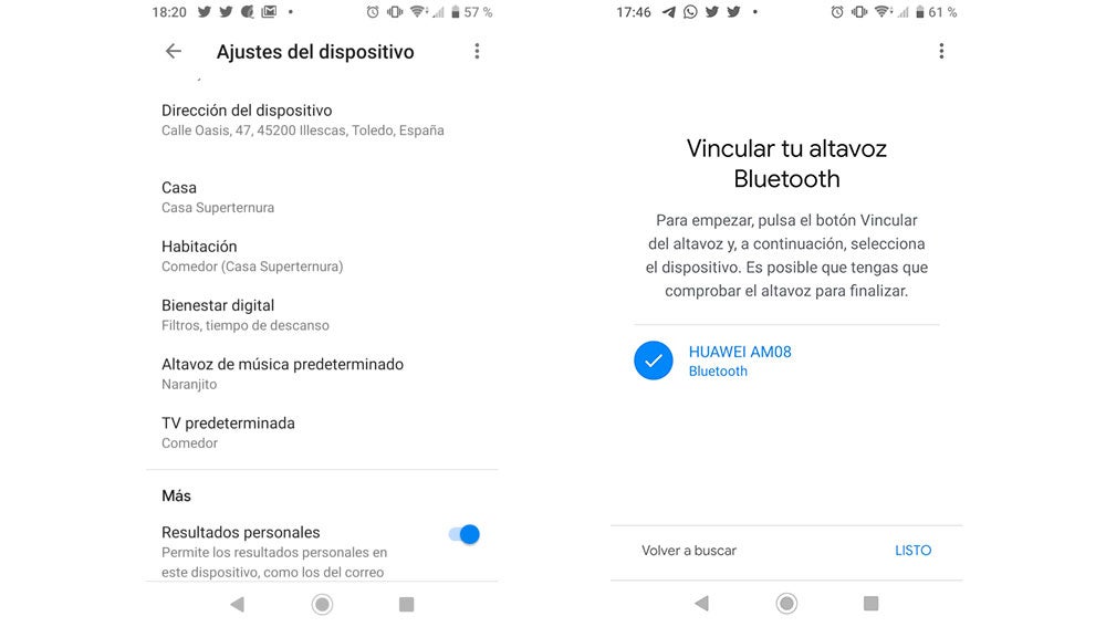 Desde aquí podemos añadir el nuevo altavoz
